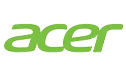Acer laptops and tech accessories shown with official logo