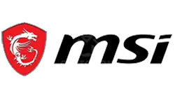 MSI brand logo – gaming laptops and motherboards at Bur Dubai computer shops