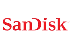 SanDisk brand logo – storage solutions for computers and accessories
